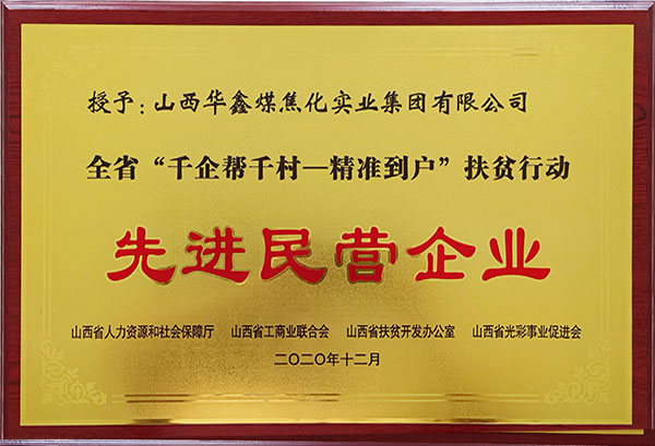 2020先進(jìn)民營企業(yè)