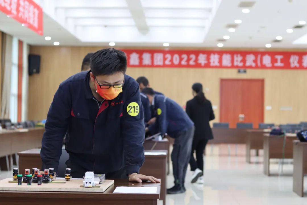 華鑫集團(tuán)2022年度技能比武正式開賽(圖26)